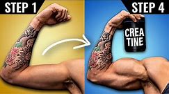 The BEST Way To Use Creatine For Muscle Growth (4 STEPS)
