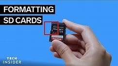 How To Format An SD Card