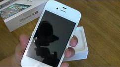 iPhone 4S Unboxing 16GB White