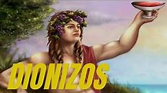 Dionizos - bóg płodności, dzikiej natury, winnej latorośli,wina,reprezentujący jego upajający wpływ