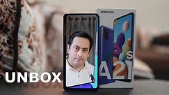 Samsung Galaxy A21s Unboxing - with KNOX security, SHealth and more
