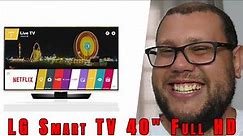 LG Smart TV 40" Full HD com webOS 2.0