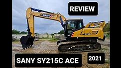 Review Excavator SANY SY215C ACE
