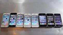 From first-gen iPhone to 5s, all eight models put to speed test | AppleInsider