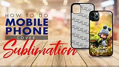 How to Print Your Photo on Mobile Phone Case - Phone Case Sublimation
