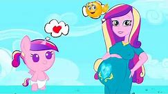 MLP -My Little Pony PREGNANT Animation Rainbow Rock Girls