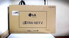 LG 42 inch 4k Smart UHD LED TV UB820 Unboxing (42UB820T) | The Inventar