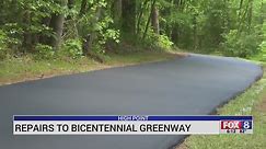 Repairs to be made to the Bicentennial Greenway in High Point