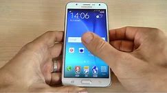 Samsung Galaxy J7 - How to take a screenshot/capture/print screen