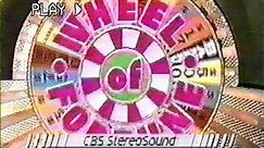 (Daytime) Wheel Of Fortune | 7/17/1989 Faye/Rick/Lu (Bob Goen's first show)