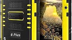 Beasyjoy iPhone 6 Plus Case iPhone 6s Plus Metal Case Heavy Duty with Screen Full Body Protective Waterproof, Impact Shockproof Dust Proof Tough Rugged Hard Cover Military Defender, Yellow