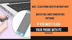 How to Flash Any Android Phone With PC [Nigeria].