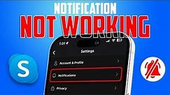 How to Fix Skype Notifications not Working on iPhone | Enable Skype Notifications