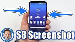3 Ways To Take A Screenshot on the Galaxy S8 or S8+