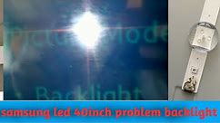 led 40 samsung backlight problem,tv backlight inverter repair,Black Screen But Sound OK/repair tv