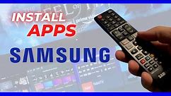 How to Download and Install Apps on Your Samsung Smart TV in 2 Minutes!