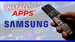 How to Download and Install Apps on Your Samsung Smart TV in 2 Minutes!