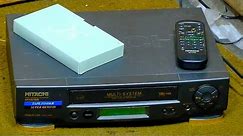 Smash Hitachi VCR & Remote