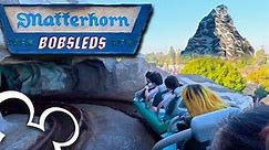 POV: Matterhorn Bobsleds at Disneyland Park - A Complete Ride