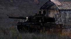 Heavy Combat LEOPARD 2A4 Intercepts Tank T-90SM : Tank to Tank