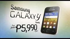 Samsung Galaxy Y ad