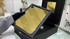 24k Gold iPad Pro | Gold iPad Pro | Luxury 24k Gold Apple iPad Pro | Goldgenie | Video