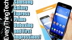 Samsung Galaxy Express Prime Unboxing and First Impressions!