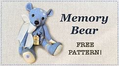 Memory Bear || Patchwork Bear || FREE PATTERN! || Full step by step Tutorial with Lisa Pay