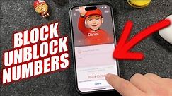 How To Block & How To Unblock People On iPhone - Blocked List, Contacts & Numbers