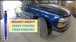 Replacing Shocks on a Rusty Old 2001 Chevy Silverado 1500 (2WD)