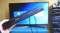 Philips Blu-Ray DVD Player | Model BDP1502 | Complete On Screen Menu Display Options