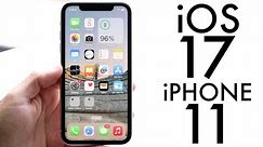 iOS 17 OFFICIAL On iPhone 11! (Review)