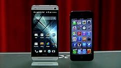 HTC One vs. Apple iPhone 5