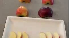 My kids love apples. But once cut and put in a lunchbox, they tend to turn brown and less a-peel-ing. 🍎😉 Time lapse case in point! Bravo apples are unique Western Australian bred apples and are known for their deep burgundy colour and amazing ability to stay beautifully white once cut, even after chilling in a lunchbox for 17 hours (I make mine the night before!) 👏 Proud West Aussie over here! Could you easily pick which is the Bravo apple? Yes I know there are lots of hacks to reduce the bro