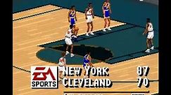 NBA Live '95: John Starks is Superman