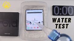Samsung Galaxy Fold 4 Water Test | Samsung Galaxy Fold 4 Durability Test