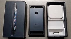 Unboxing iPhone 5 Slate Black
