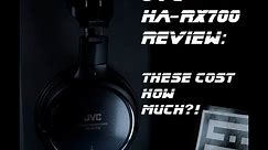 JVC HA RX700: These cost how much?!