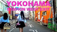 【4K HDR🇯🇵】Yokohama Station West Exit / walk around "AEON MALL Yokohama Nishiguchi"