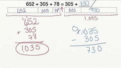 AdaptedMind Math - Adding Equals to Both Sides of an Equation Lesson