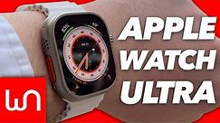 Apple Watch Ultra w/ White Ocean Band Unboxing!