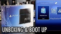 Unboxing a NEW LAUNCH PS4 from 2013
