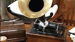 120 Year Old Antique Edison Record Player
