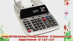 Canon MP11DX Desktop Printing Calculator - 12 Character(s) - AC Supply Powered - 13 x 8.9 x