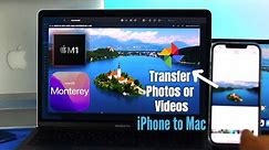 Transfer Photos and Videos From iPhone to macOS Monterey! [Wire & Wirelessly 2 Ways]