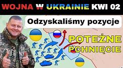 02 KWI: NIEŹLE! Ukraińcy Przeprowadzili UDANY KONTRATAK | Wojna w Ukrainie Wyjaśniona