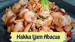 Hakka Yam Abacus/suan pan zi/How to make hakka yam abacus/Hakka Yam Abacus Recipes