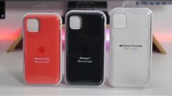iPhone 11, iPhone 11 Pro, and iPhone 11 Pro Max Official Apple Cases - Unboxing and Review