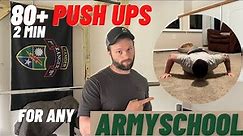 80+ PUSH UPS ON THE ARMY PT TEST - LEARN THE TOP SCORERS TECHNIQUES on how to MAX out every time