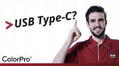 What is USB Type-C? USB Type-C on ViewSonic VP2785-4K